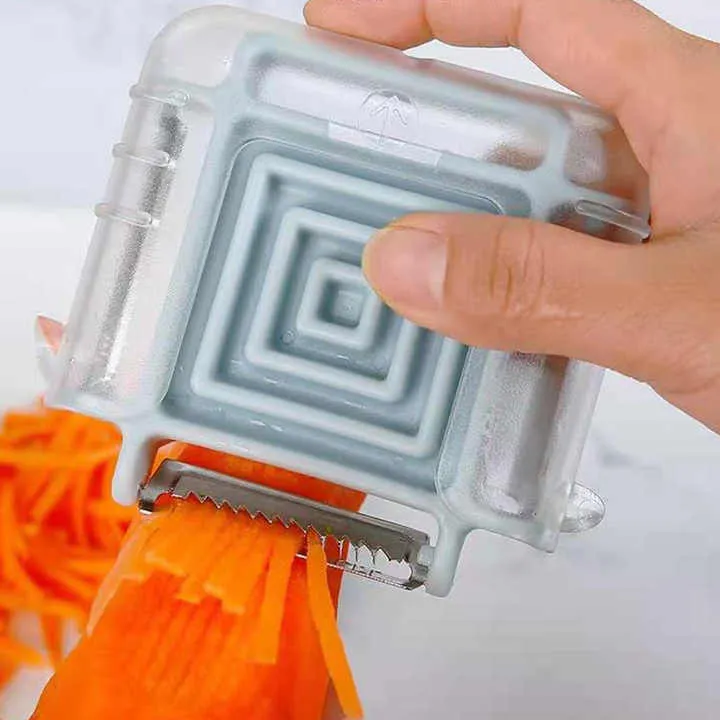 1 متعددة الوظائف مقشرة الخضار الفاكهة 1 Multifunctional Fruit Vegetable Peeler