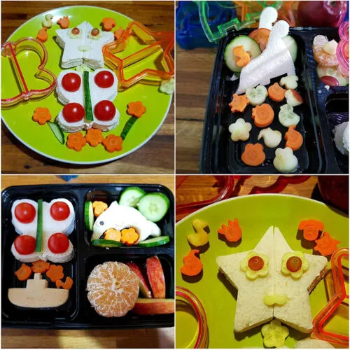 45PCS Sandwich Cutter Set | Kids DIY Toast Molds | Bread Food Moulds | Xmas Gift