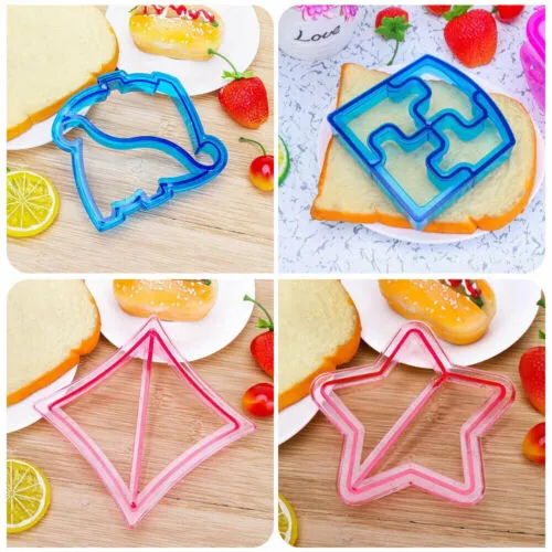 45PCS Sandwich Cutter Set | Kids DIY Toast Molds | Bread Food Moulds | Xmas Gift