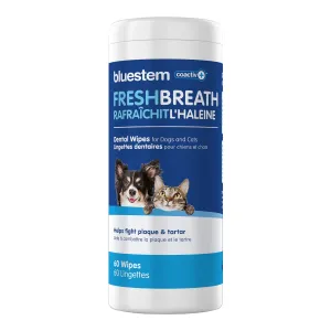 bluestem Dental Wipes, 60 ct