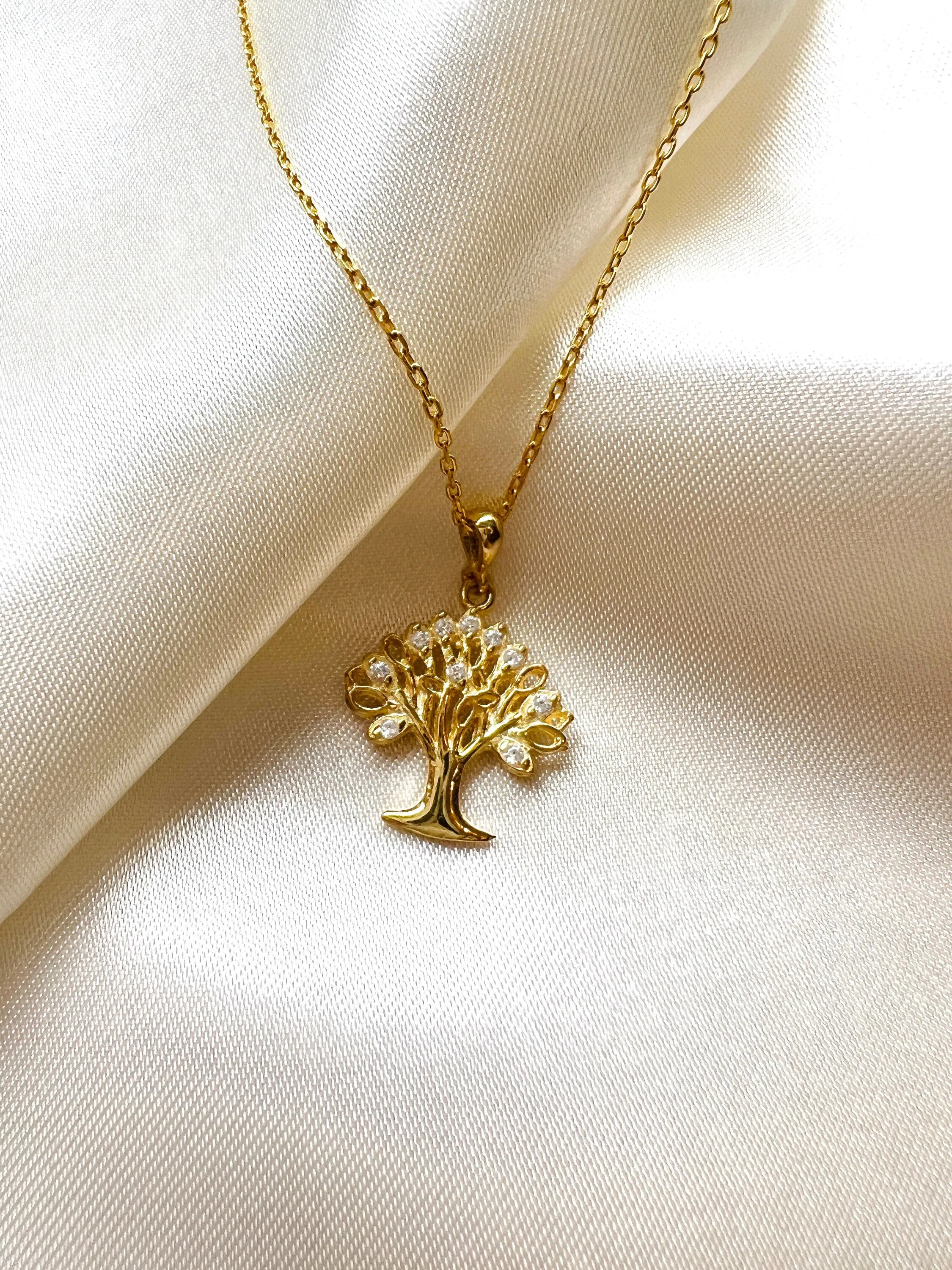 Gold Tree Of Life Necklace| Family Tree Of Life Pendant| Tree Of Life Charm Necklace in Silver| Tree Pendant Charm| Family Tree Pendant