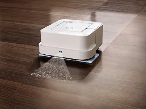 iRobot Braava Jet 240 Superior Robot Mop - App Enabled, Precision Jet Spray, Vibrating Cleaning Head,Wet and Damp Mopping,Dry Sweeping Modes