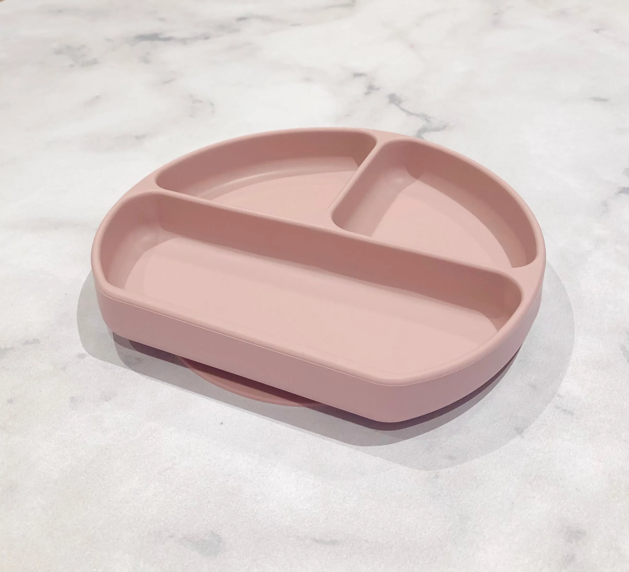 Luna Rose Dusty Pink Silicone Section Plate