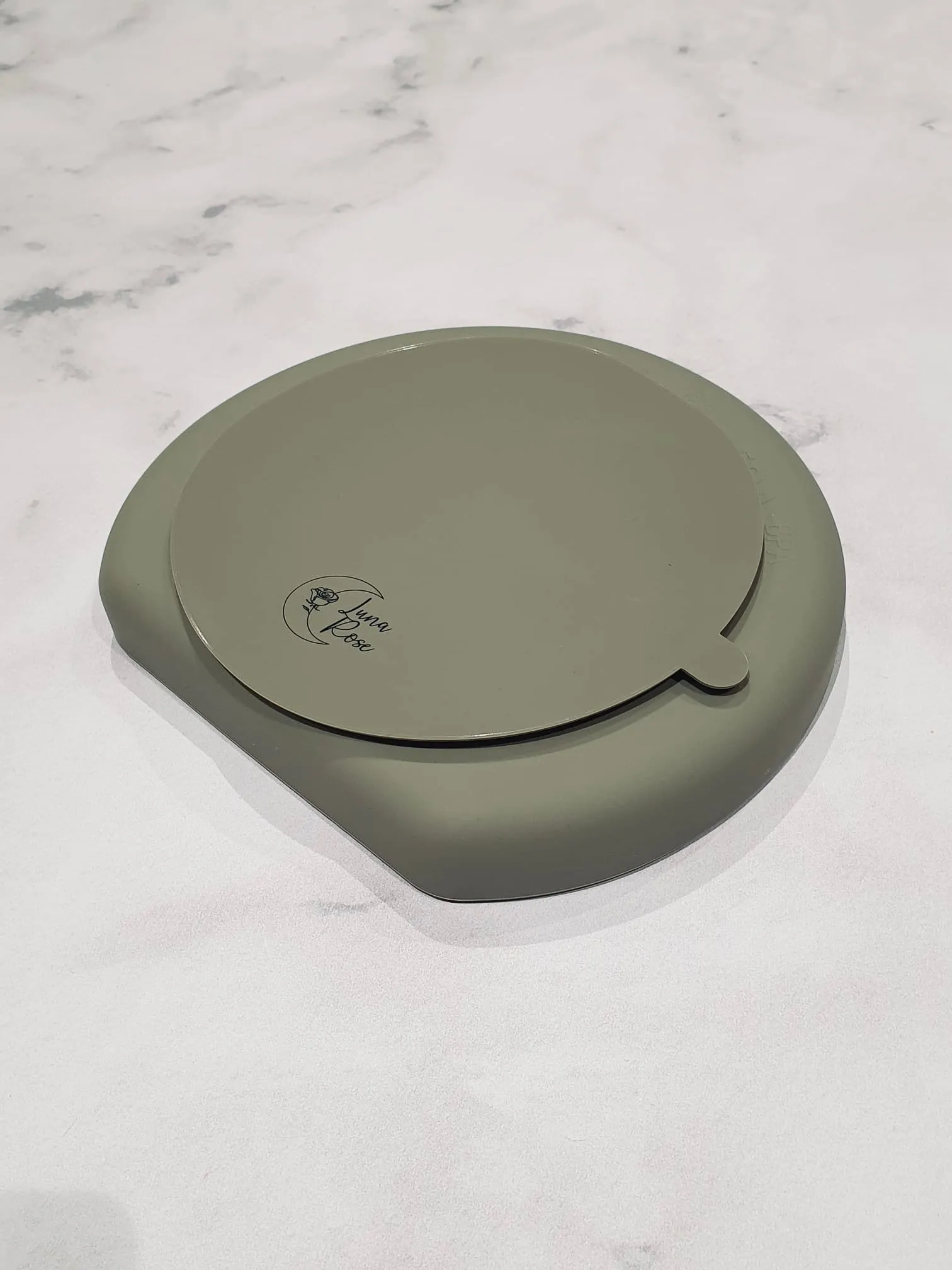 Luna Rose Soft Khaki Silicone Section Plate