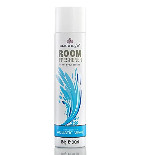 Melange Room Freshener Spray | Nature Inspired Fragrance for Home & Office | Long Lasting Fragrance | Pack of 6 Fragrance | 300 ML Each |SANDAL, WAVE, JASMINE, LAVENDER, LIME, MOGRA