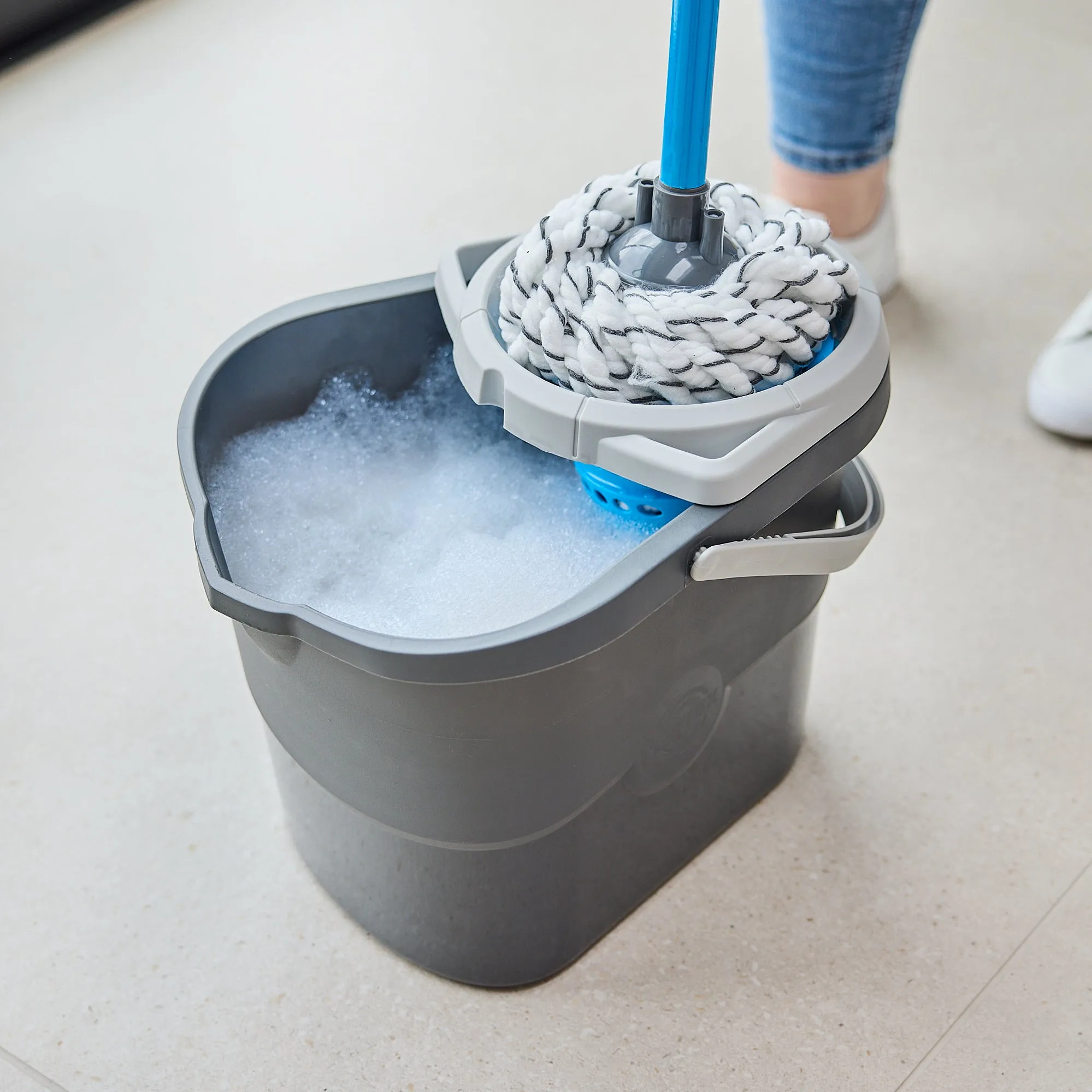 Minky XL Dual Action Mop & Vortex Bucket