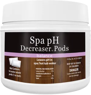 Natural Chemistry Spa pH Decreaser Pods