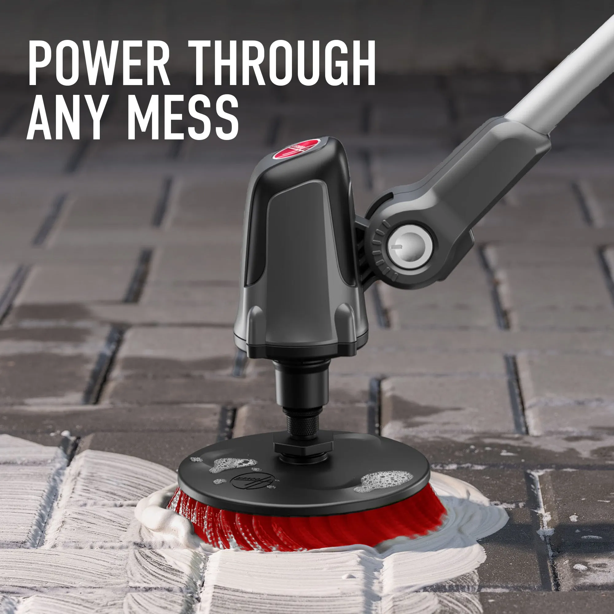 ONEPWR Telescoping Cordless Scrubber   Multi-Purpose Brush Bundle