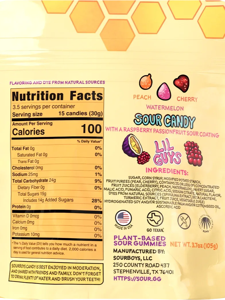 SourBoys Candy Lil Guys