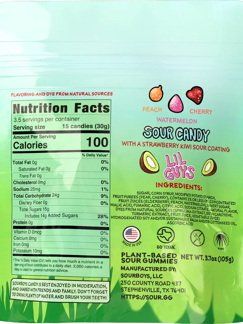 SourBoys Candy Lil Guys